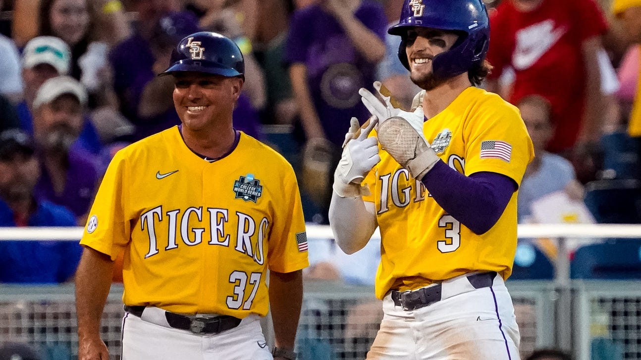 Dylan Crews joins pantheon of LSU ring-pointers, and yes, it was planned