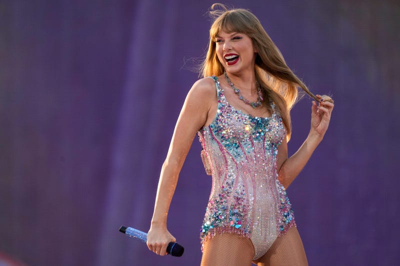 Taylor Swift performs during the first night of the Cincinnati stop of the Eras Tour at Paycor Stadium in downtown Cincinnati on Friday, June 30, 2023.