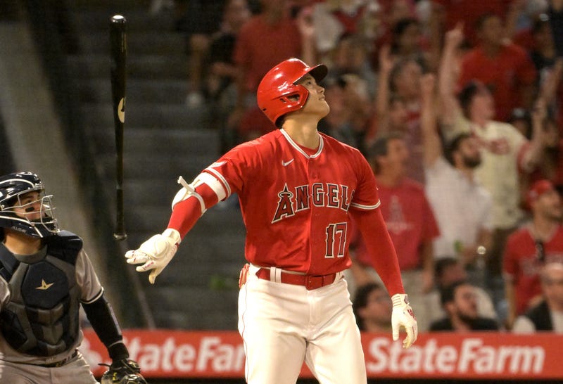 Shohei Ohtani bat flip