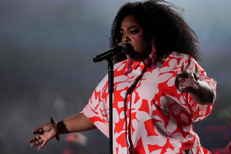 Jill Scott performs during the second night of the Cincinnati Music Festival at Paycor Stadium in downtown Cincinnati on Friday, July 21, 2023.