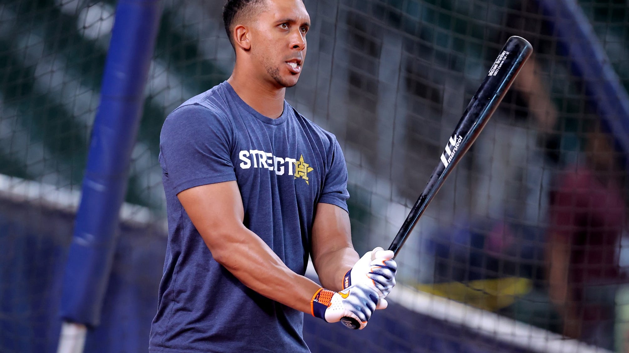 Astros' Baker encouraged by Brantley's rehab