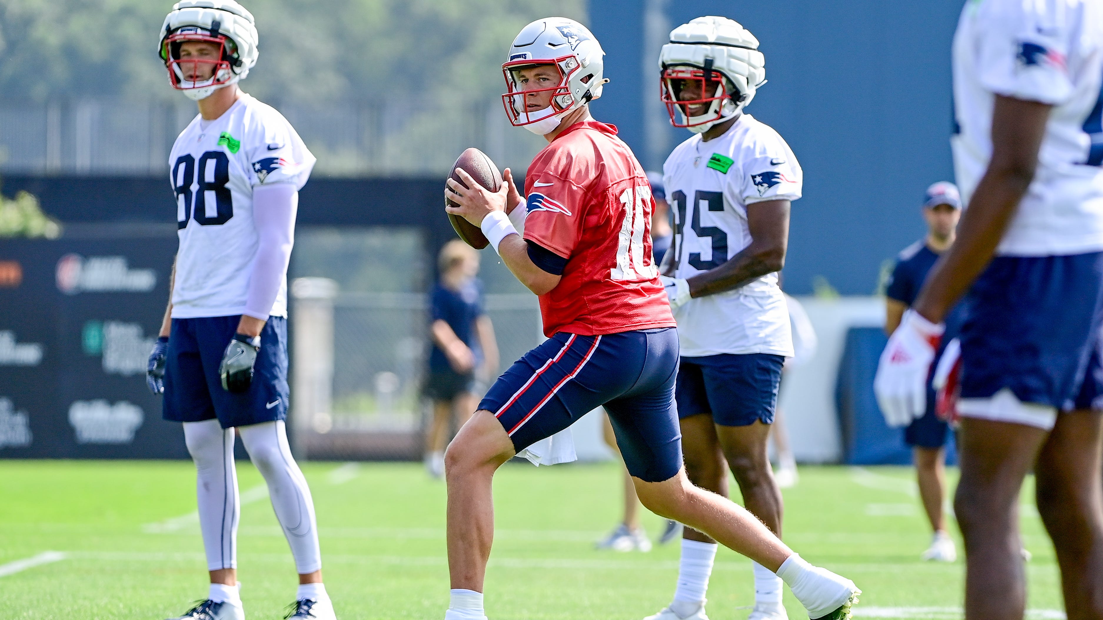 Day 2 Patriots training camp notebook: Mac Jones, offense bounce back in OTA-style practice