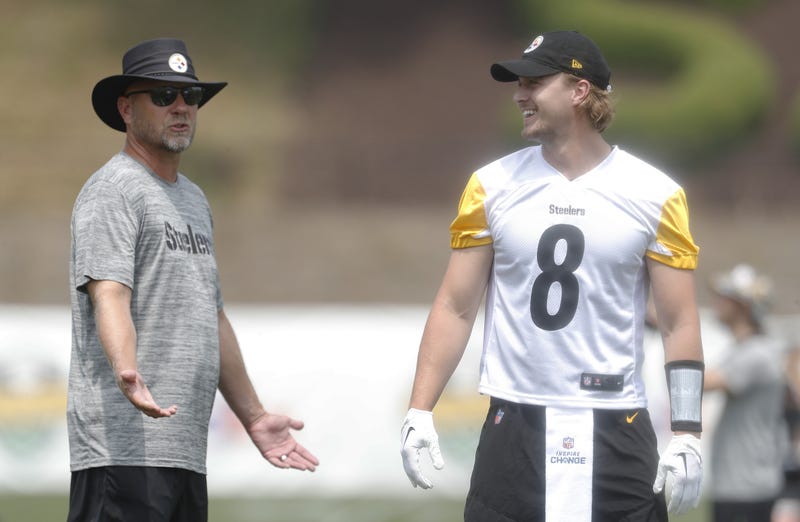 Matt Canada and Kenny Pickett