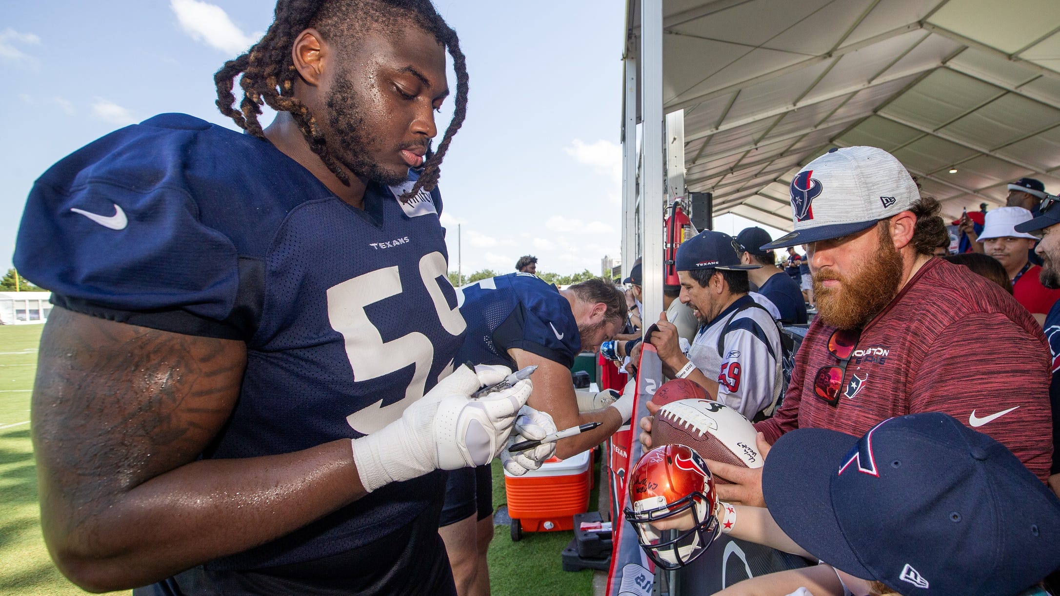 Texans OL Kenyon Green in position to compete at left guard