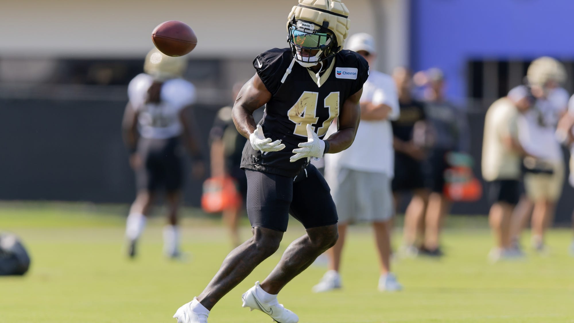 Alvin Kamara 'happy, happy, happy' about bigger role in Saints' passing attack