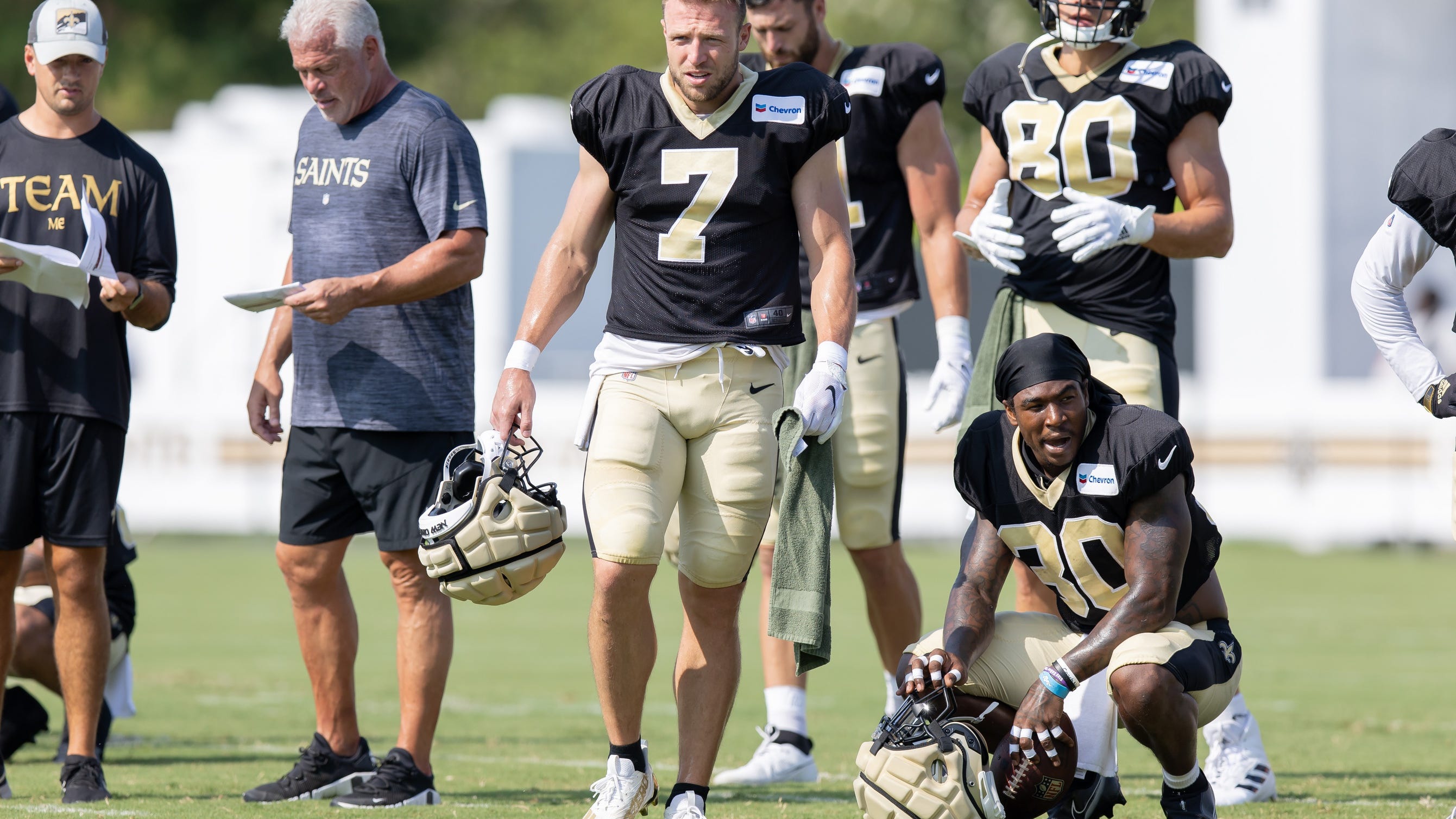 Saints training camp takeaways, Day 6: A busy day for the TEs