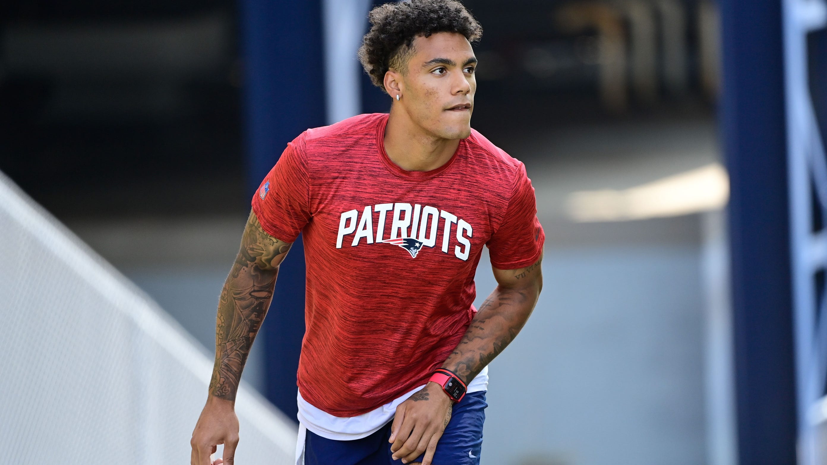 LOOK: The Patriots are back in town for the start of the offseason program