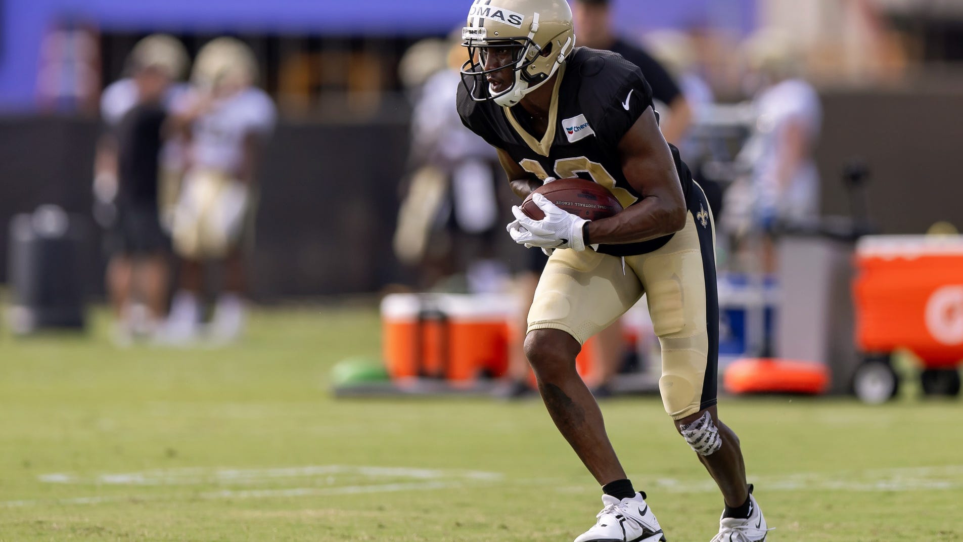 Michael Thomas 'fueled' by doubters as Saints camp comeback continues