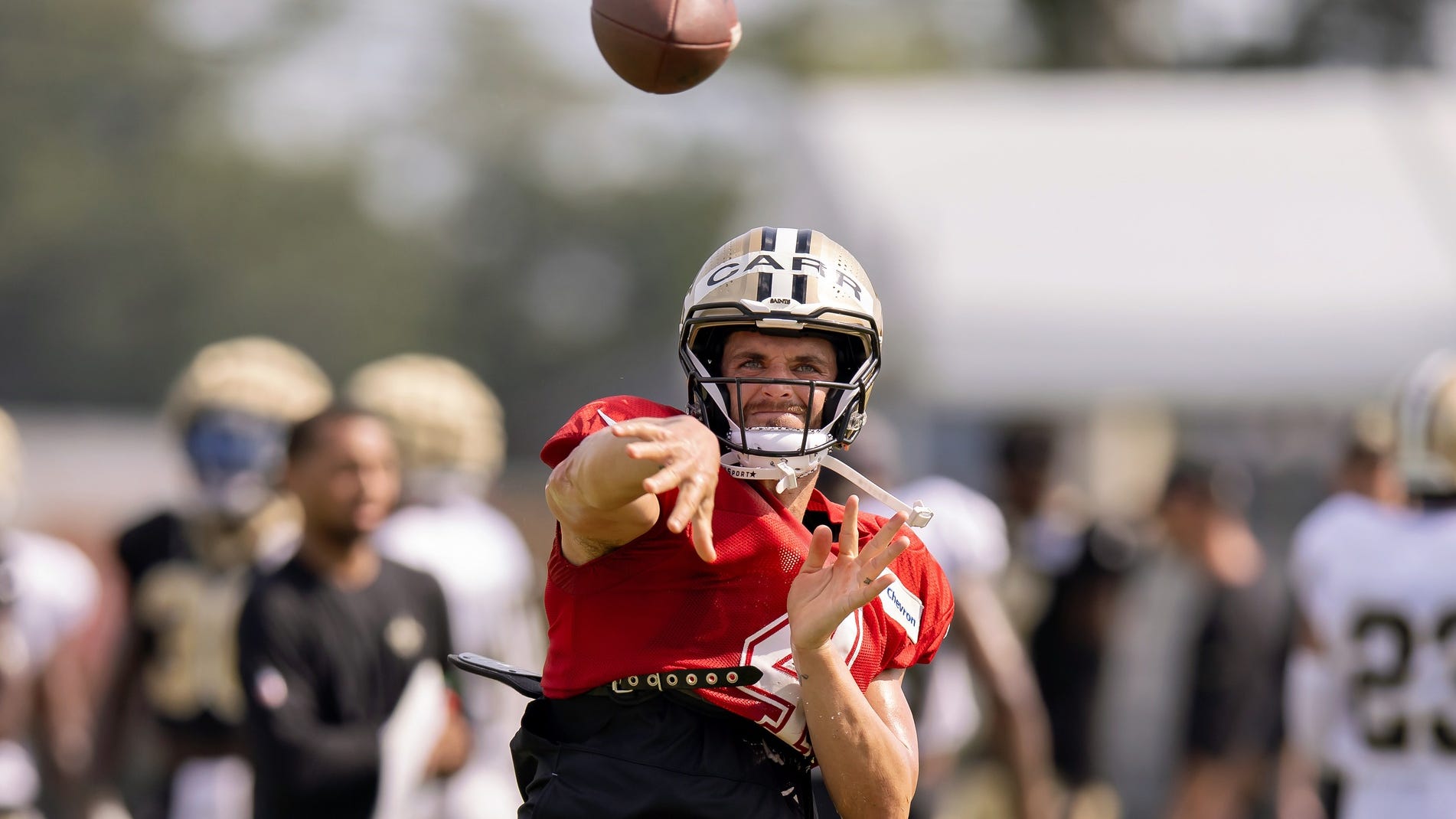 Derek Carr and Saints are 'a little pissed off,' and that's a good thing