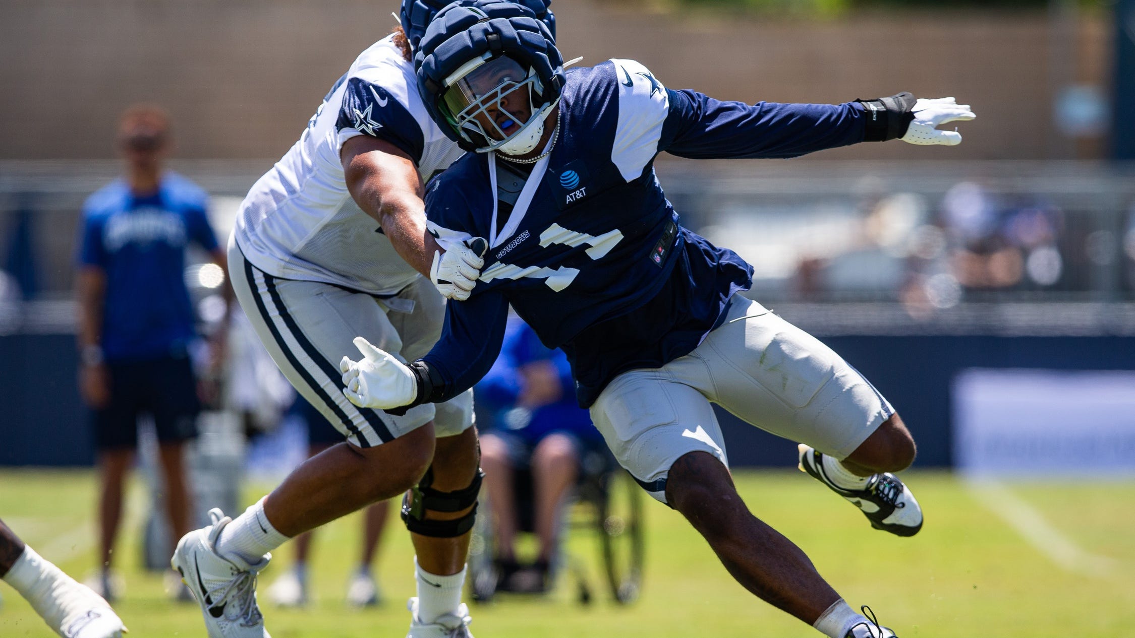 WATCH: Parsons, Biadasz involved in fight at Cowboys training camp