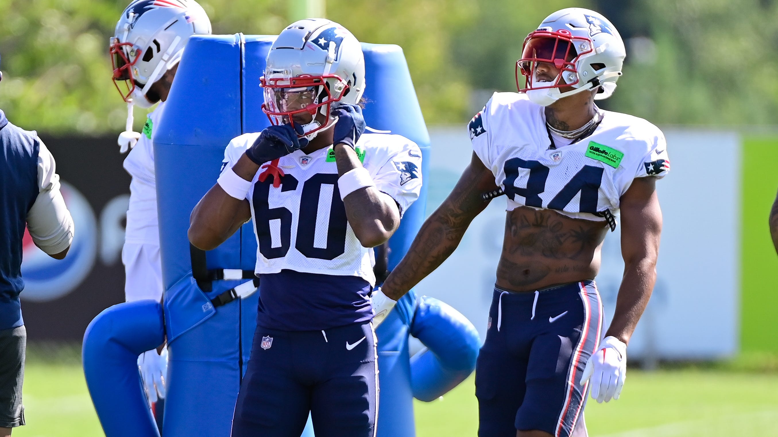 Troy Brown downplays Demario Douglas’ hot start to camp, hasn’t seen ‘enough’ yet
