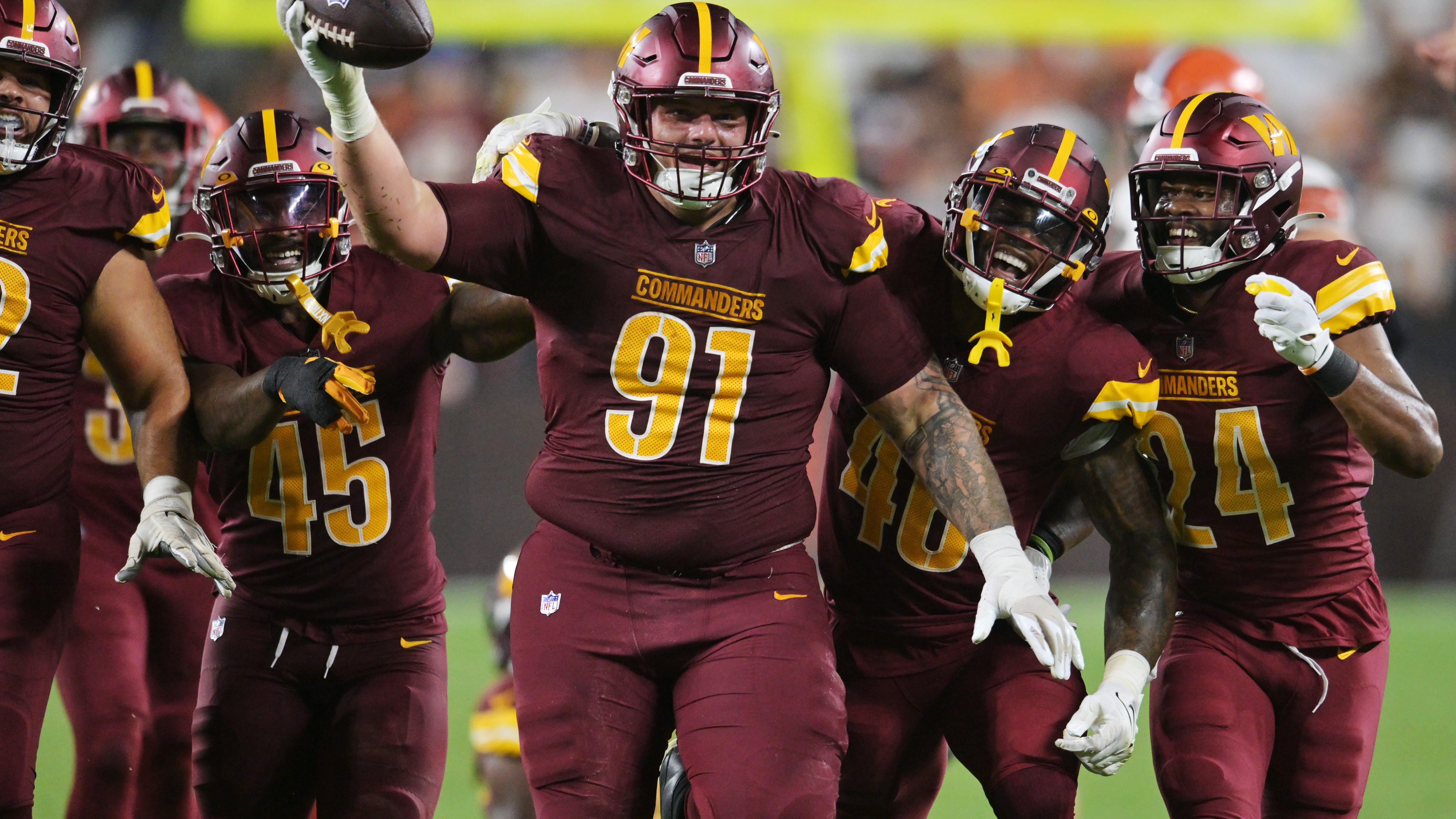 Grant & Danny debate ESPN's floor and ceiling projections for the 2023 Commanders