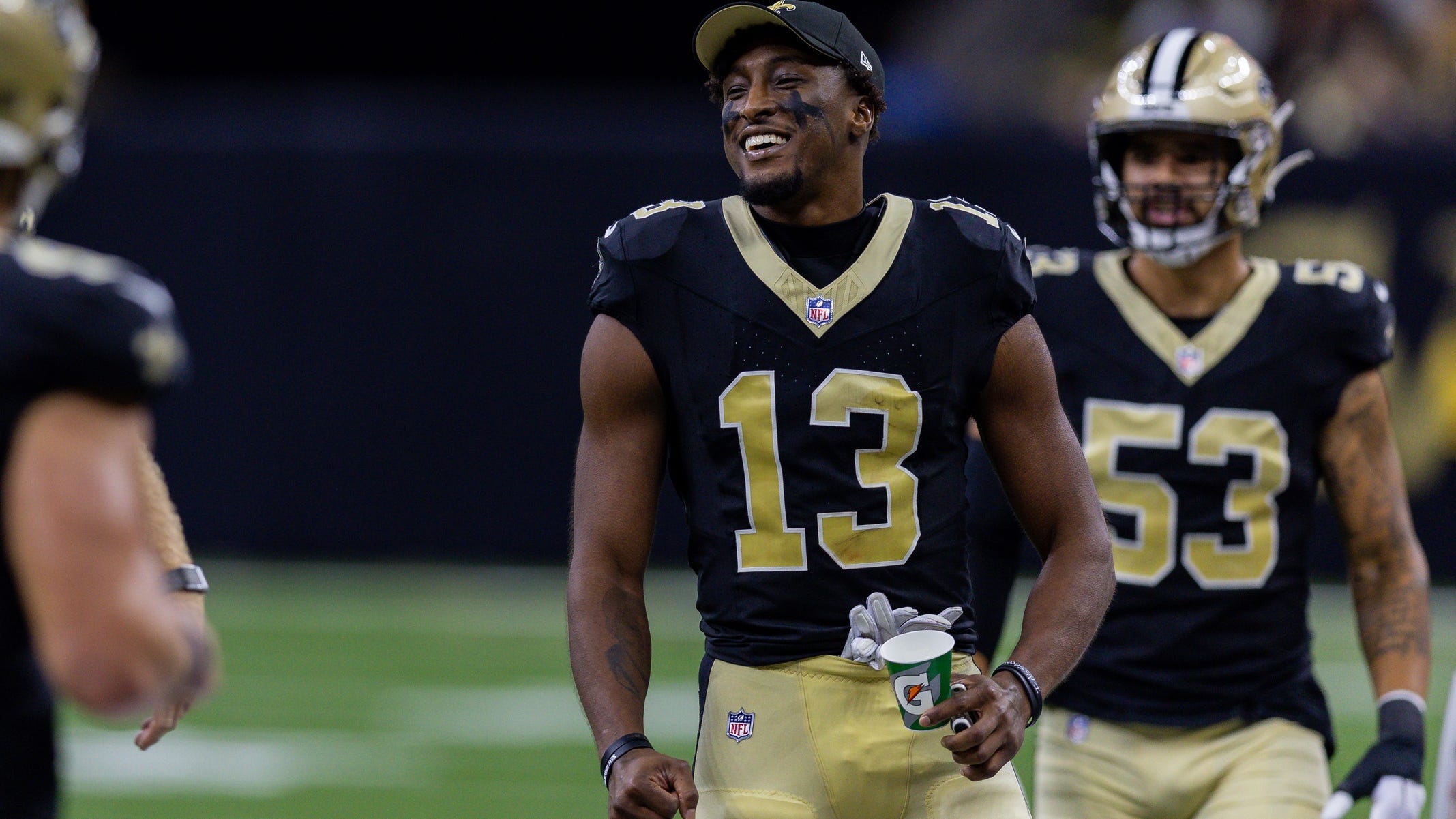 Michael Thomas embracing leadership role in Saints WR room: 'They look up to me'