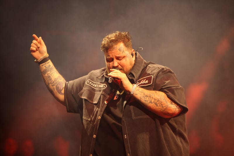 Jelly Roll headlines a sold-out American Family Insurance Amphitheater in Milwaukee on Friday, Aug. 18, 2023