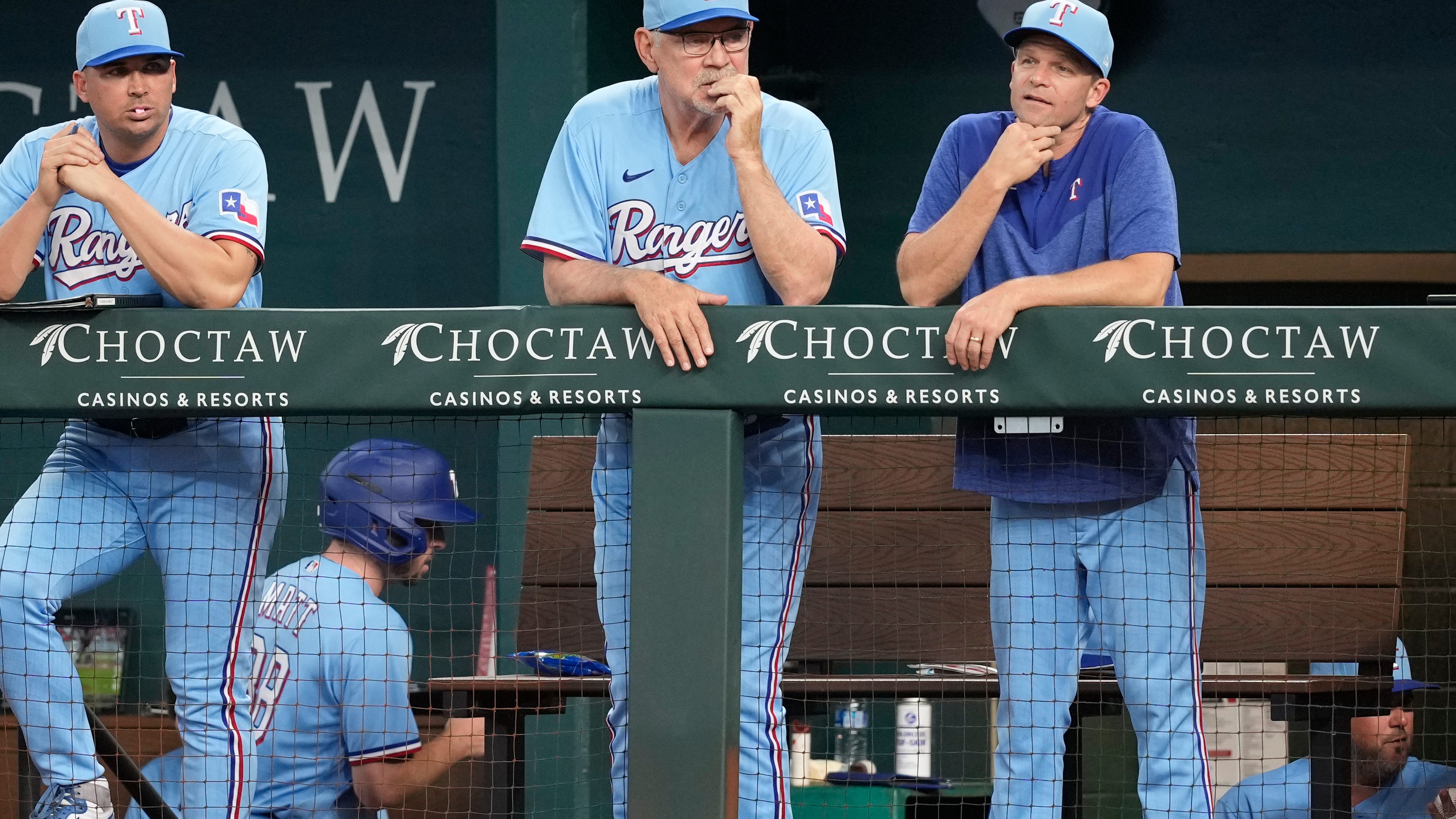 Chris Young discusses Rangers skid, injury returns, why bullpen wasn't addressed at deadline