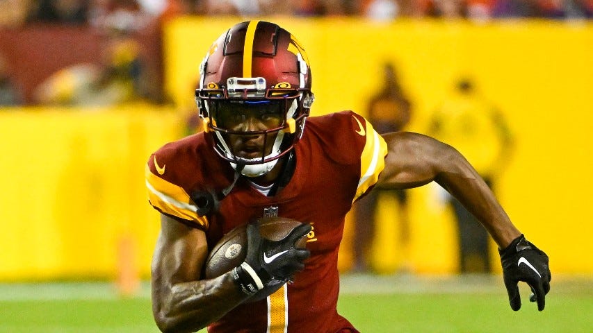 Commanders WR Jahan Dotson talks training camp, upcoming season with Craig Hoffman