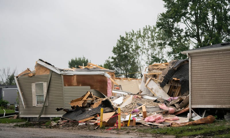 Frenchtown Villas storm damage
