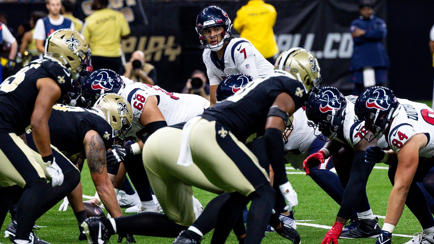Hebert: C.J. Stroud is setting rookie records, but Saints can still 'give him the business'