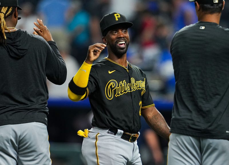 Andrew McCutchen happy