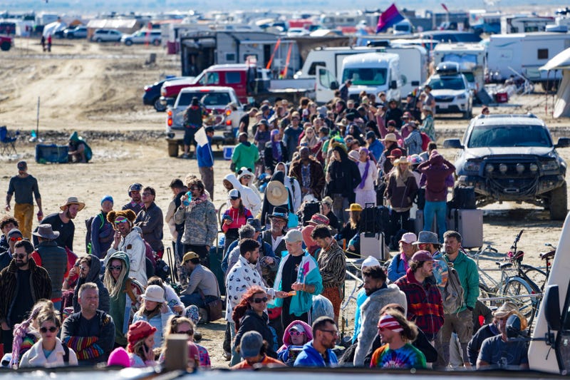 Brian Freeman From Berea Tries To Get Home From Burning Man