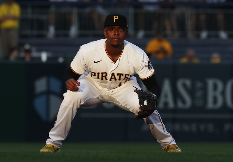 Ke'Bryan Hayes in the field