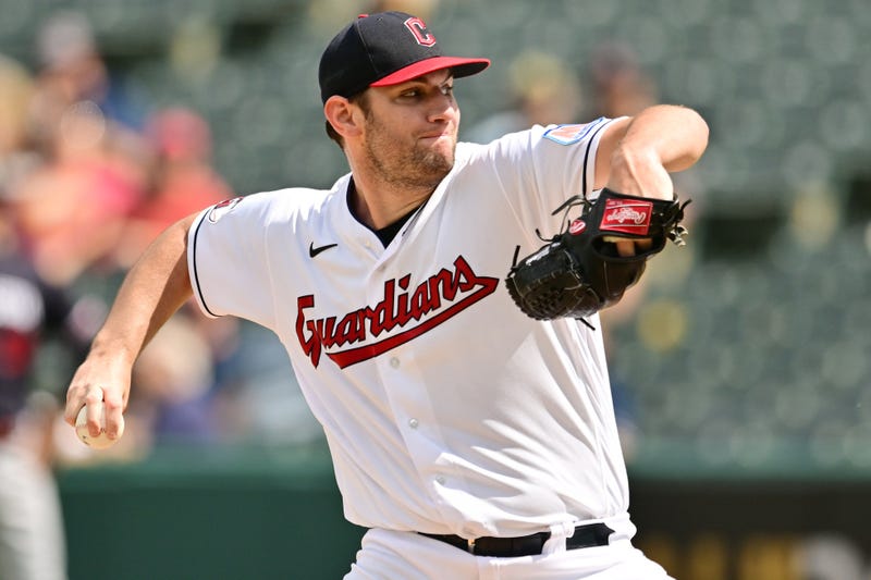 Cleveland Guardians starting pitcher Gavin Williams 