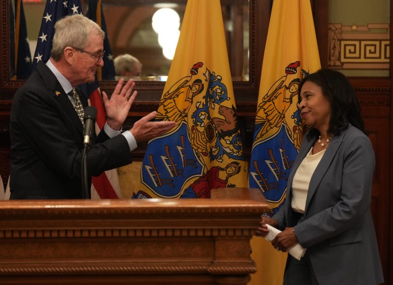 Way was accompanied by three of her four daughters and husband Charles Way