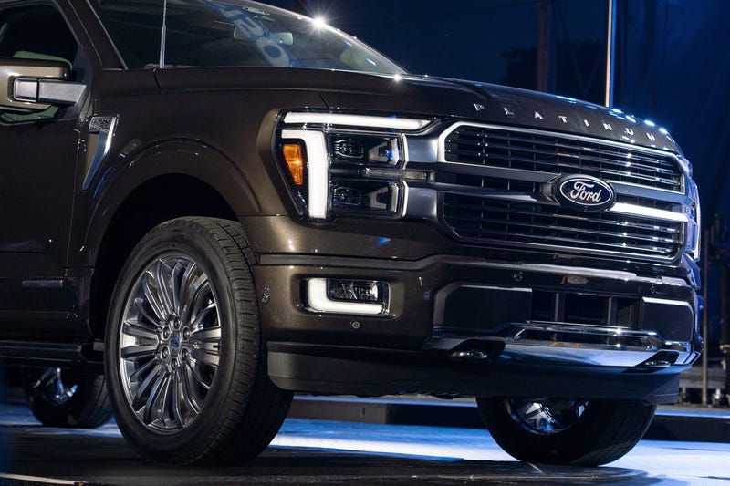 New 2024 Ford F-150 unveiled at Hart Plaza in Detroit