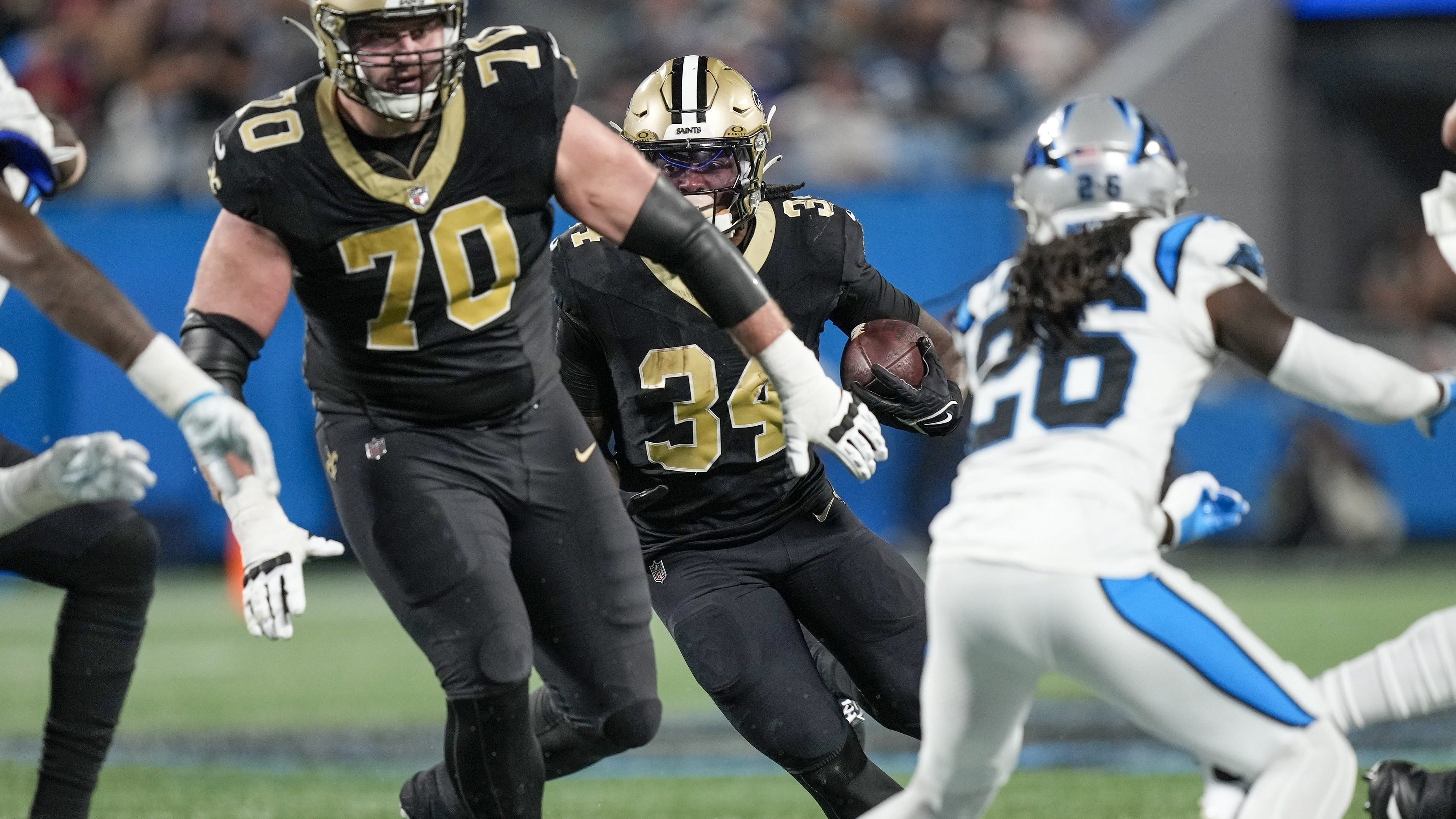 Saints to start James Hurst at LT vs Texans, send Trevor Penning to bench: report