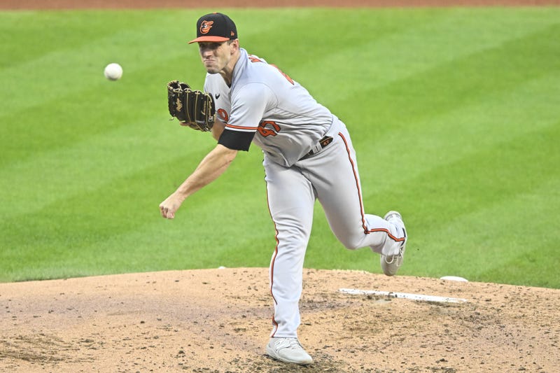 Baltimore Orioles starting pitcher John Means (47)