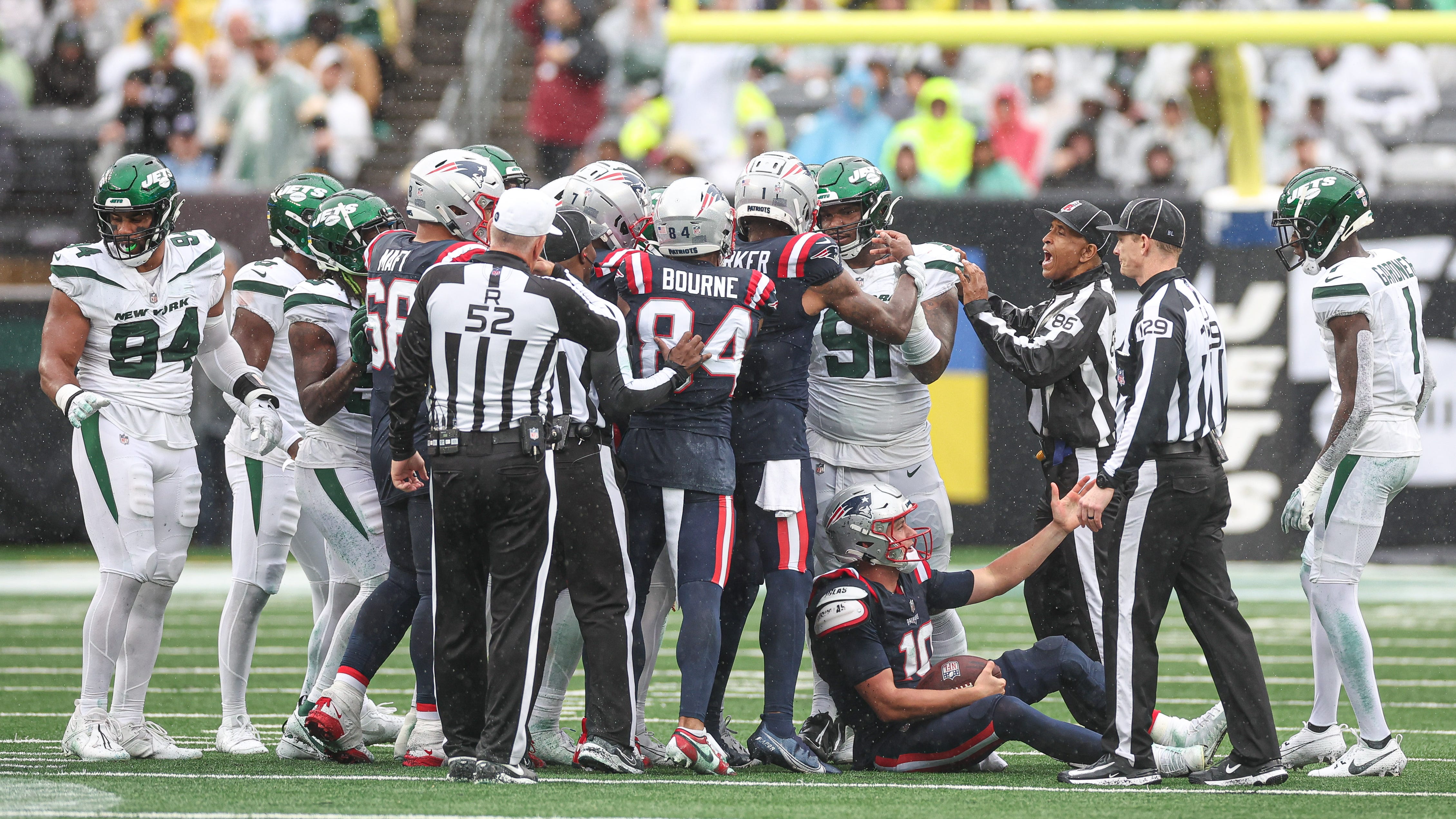 Mac Jones reportedly won’t be suspended for alleged incident with Sauce Gardner