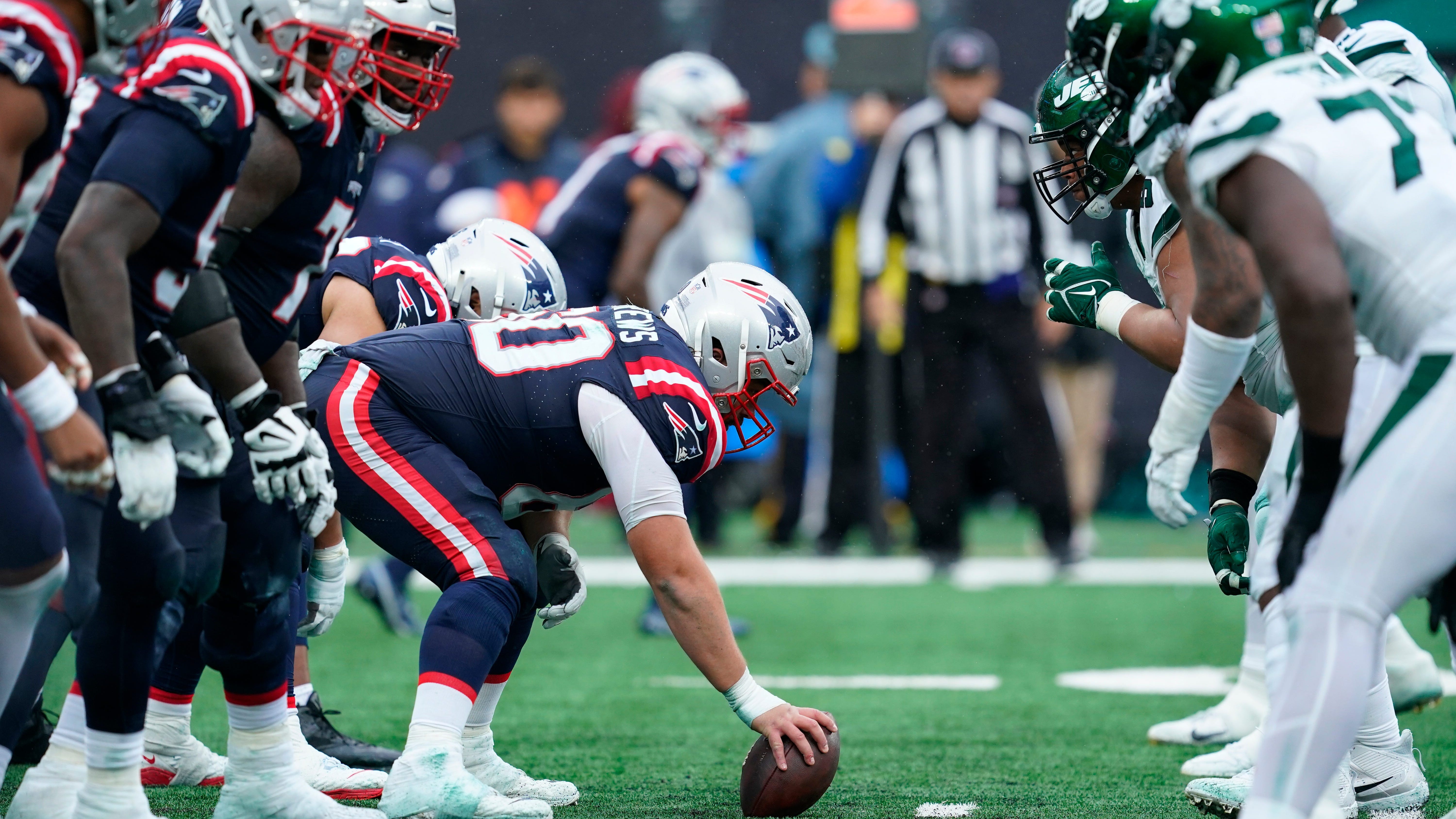 The numbers suggest optimism along the Patriots’ offensive line