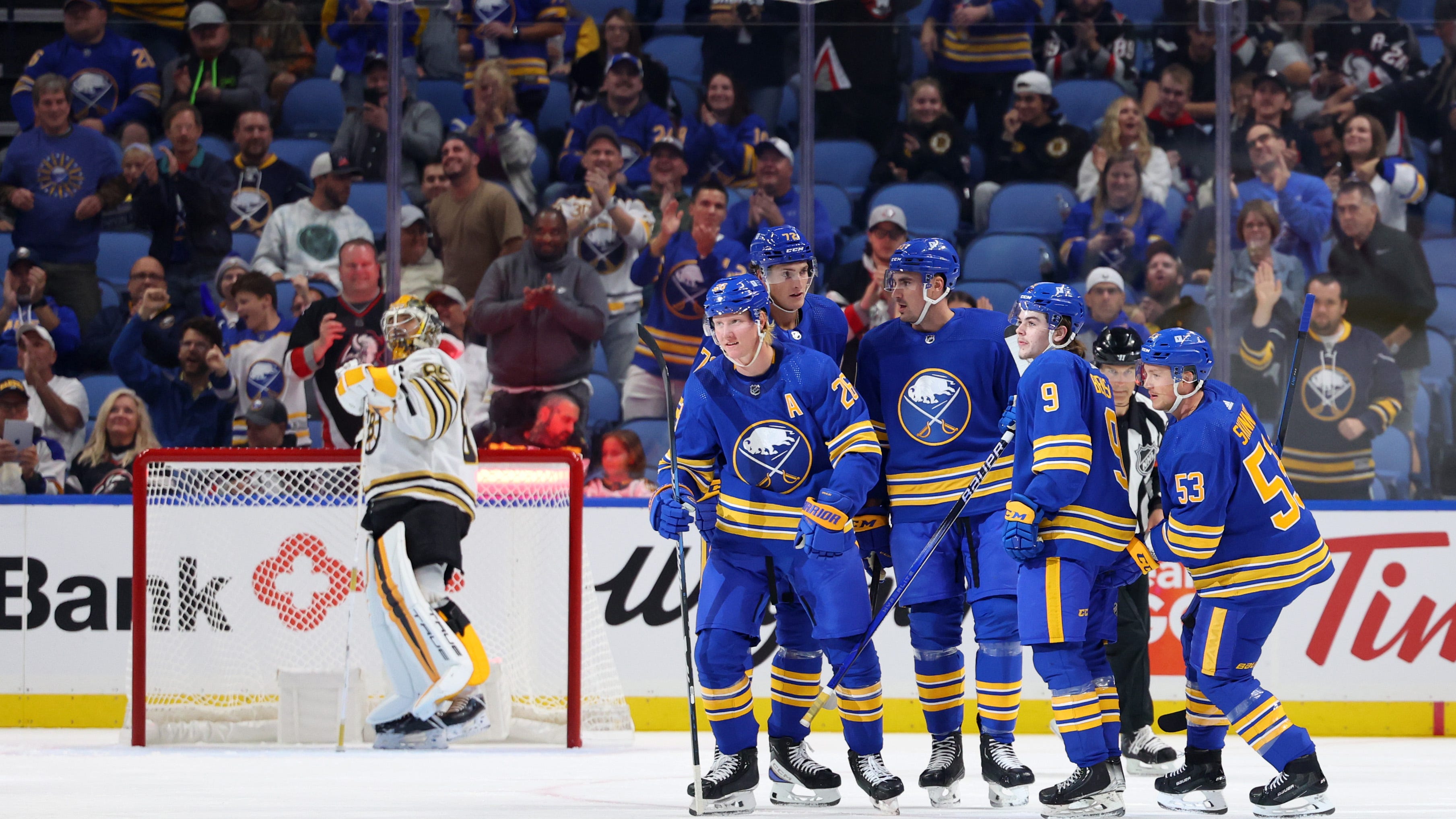Devon Levi perfect, offense scores early in Sabres' preseason win over Bruins