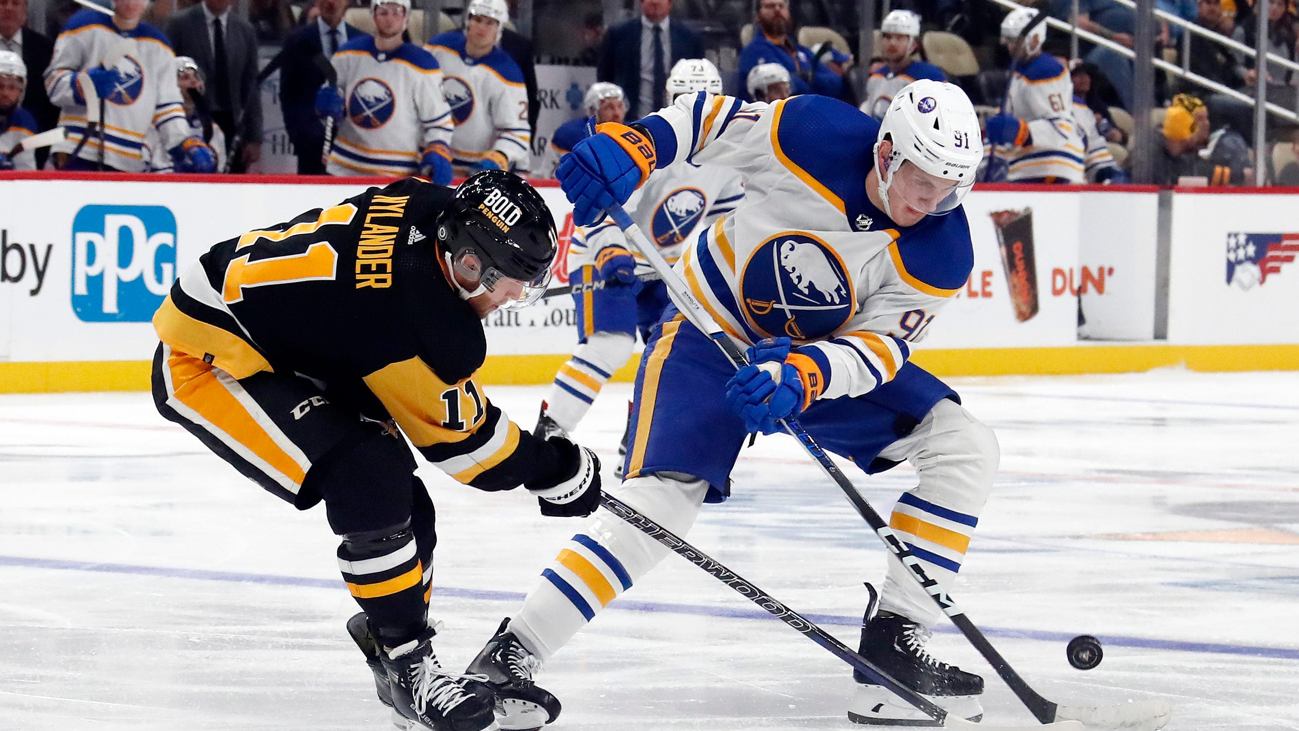Sabres' strong preseason continues with win in Pittsburgh