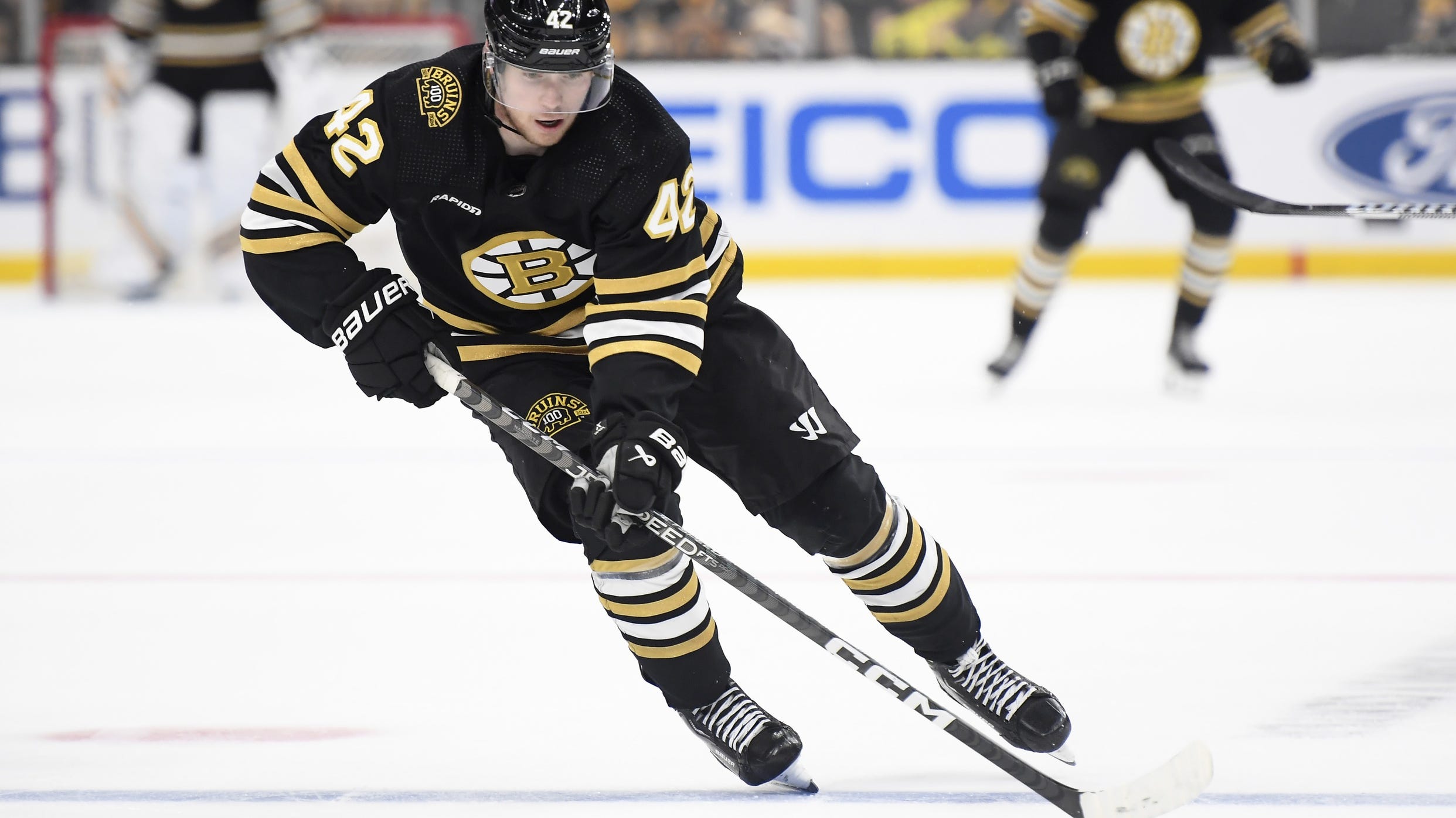 Bruins could use a spark, and Georgii Merkulov could provide it