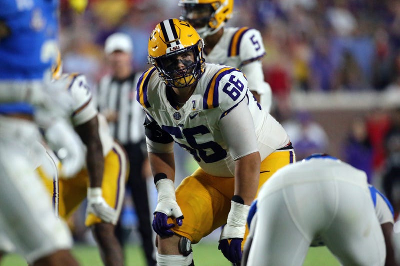 LSU OT Will Campbell has one thing on his mind in Las Vegas