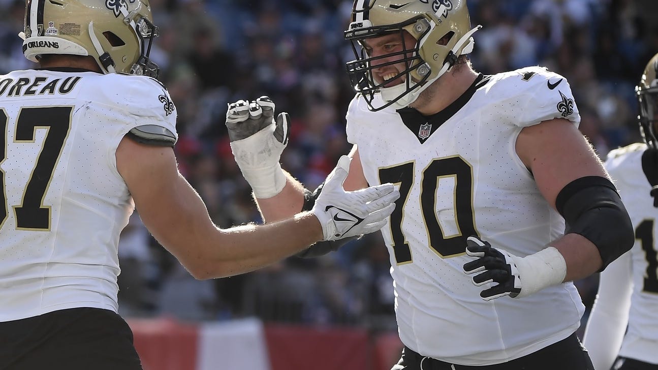 Trevor Penning staying positive as he shifts to Saints bench: 'I just want to see myself improve'