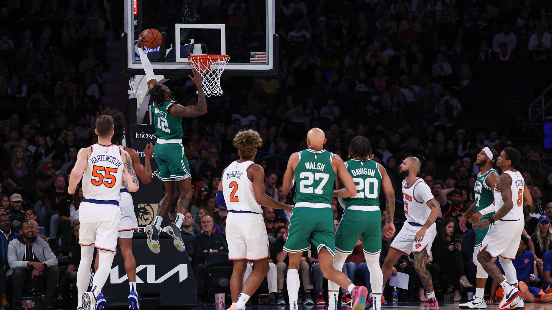 Ups and downs from Celtics' preseason loss to Knicks