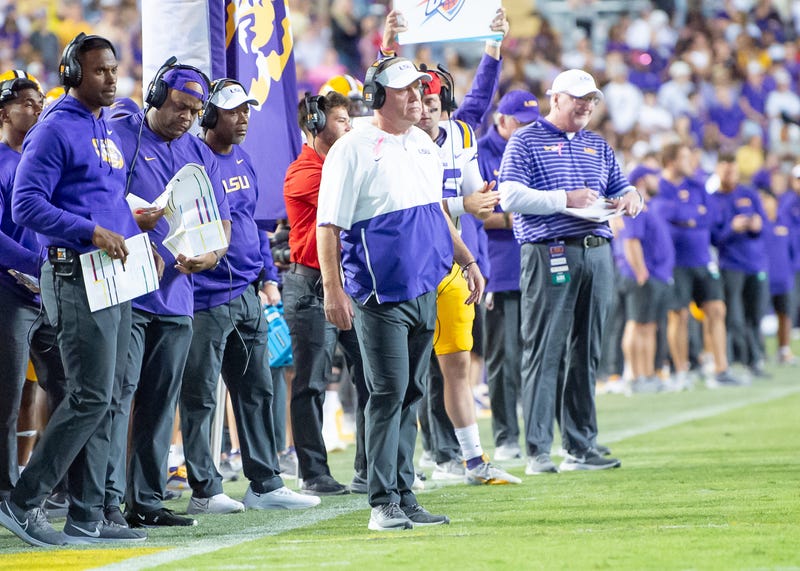 LSU football coach Brian Kelly