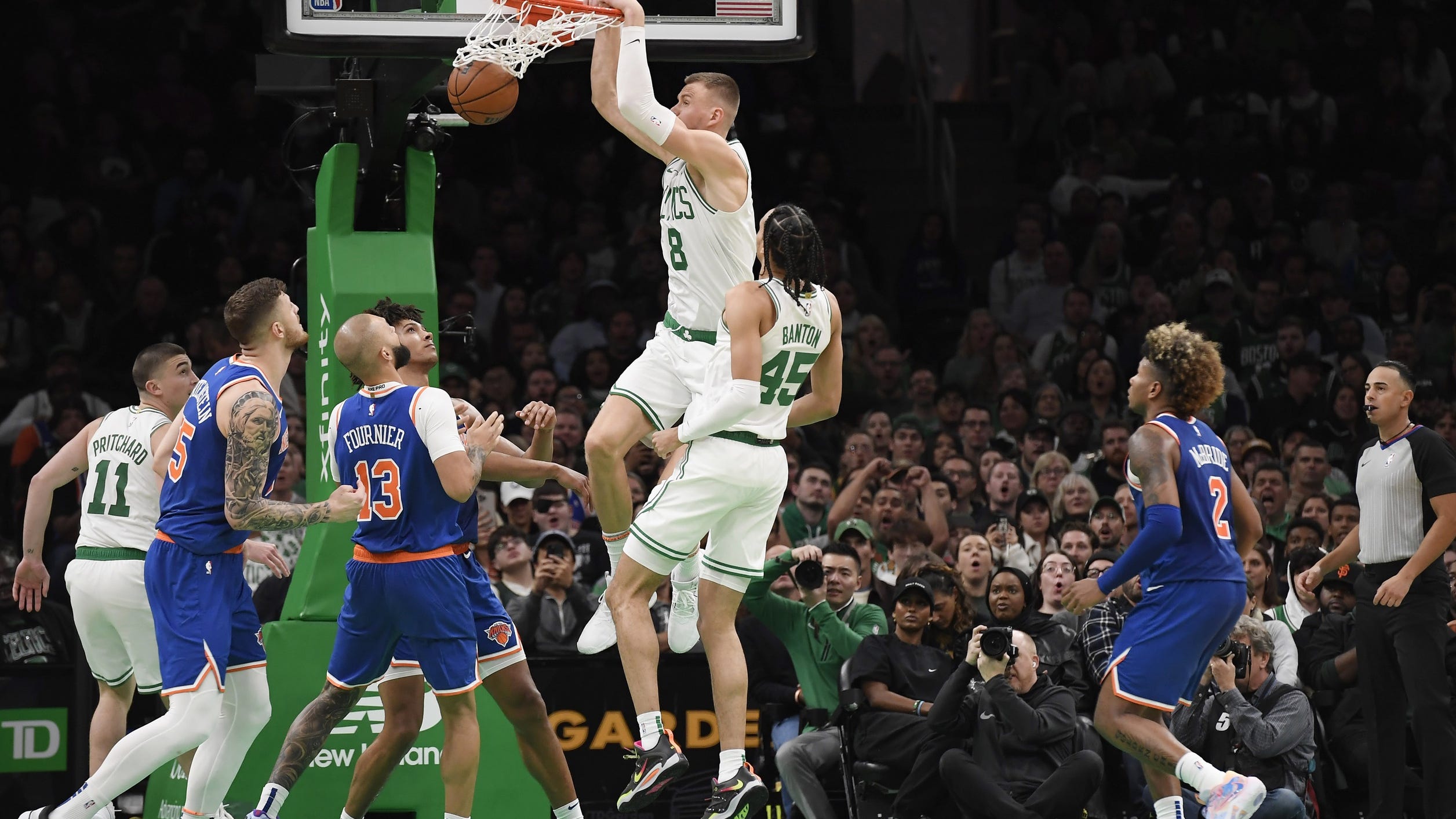 3 takeaways as Celtics debut new rotation in win over Knicks