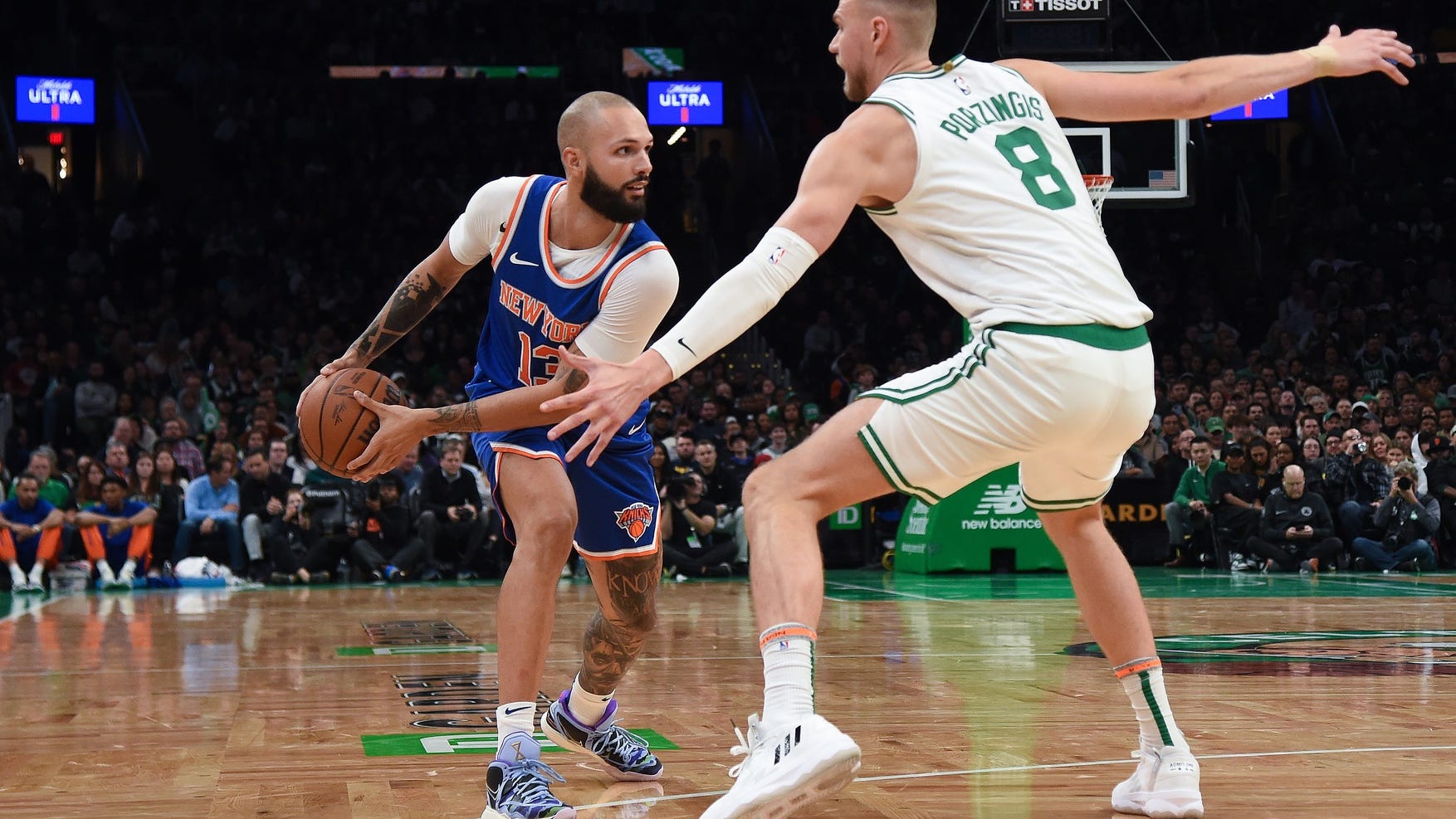 What Kristaps Porzingis brings to the Celtics is special
