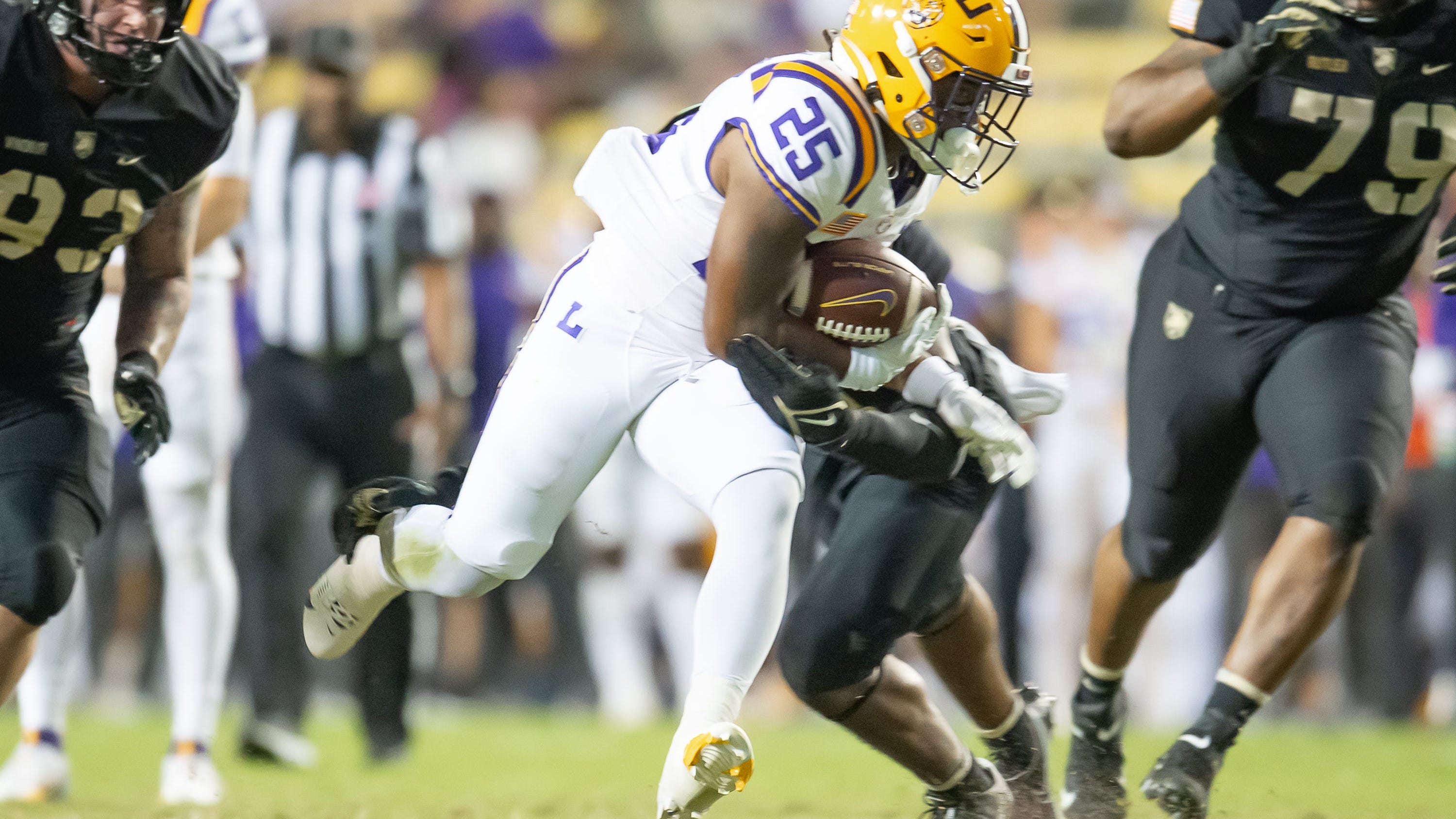 LSU running back Trey Holly proclaims innocence in shooting