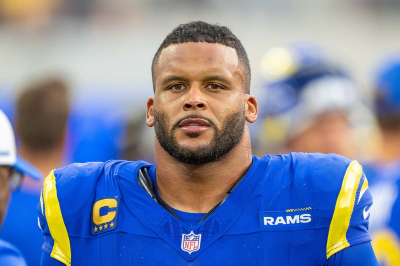 Aaron Donald close up