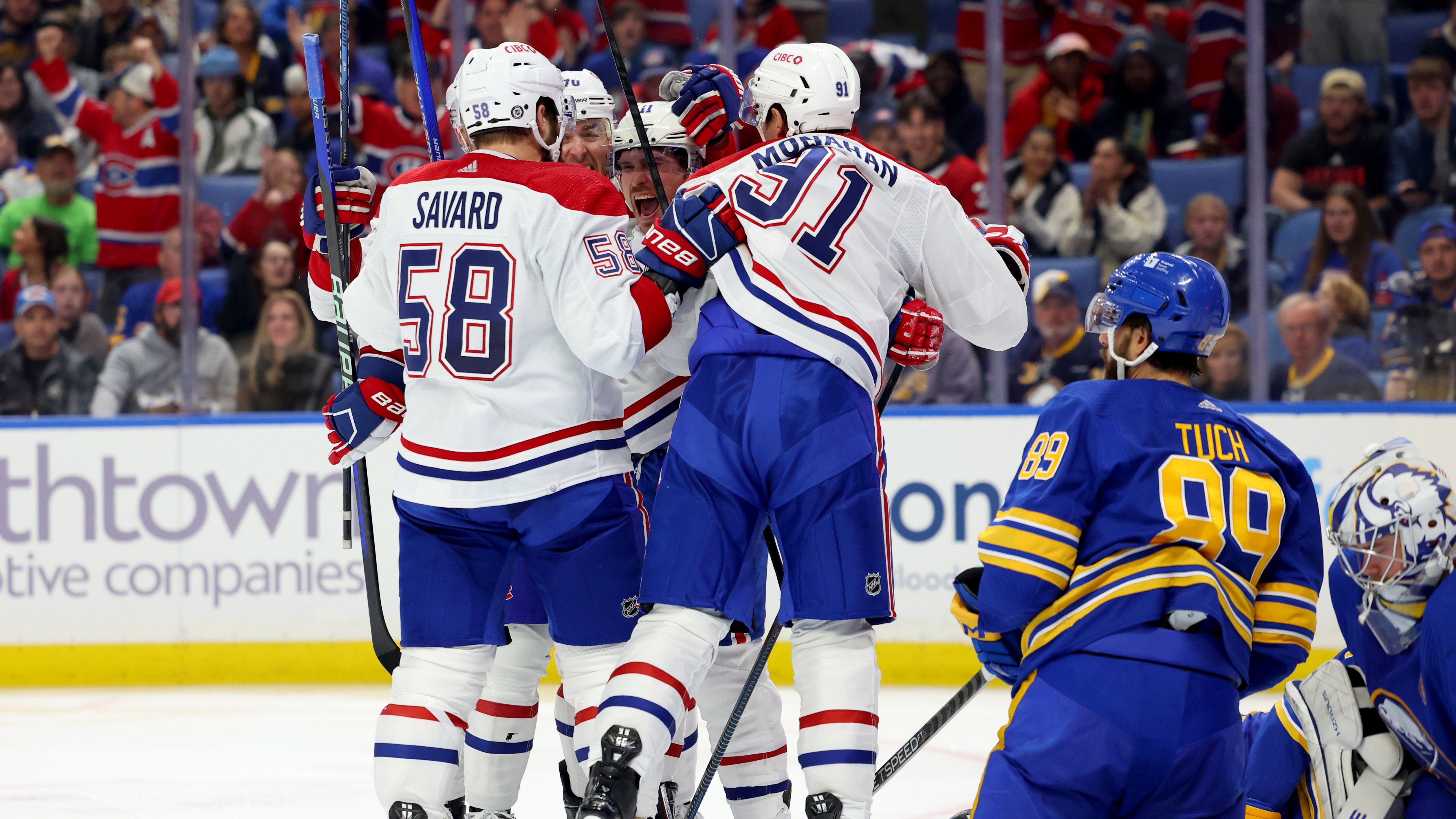 Sabres finish homestand with loss to Montreal