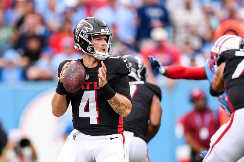 Atlanta Falcons quarterback Taylor Heinicke