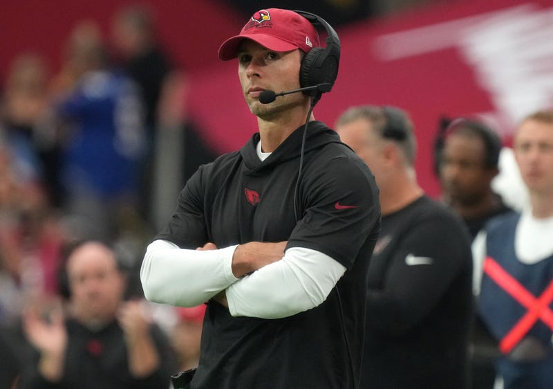 Arizona Cardinals head coach Jonathan Gannon