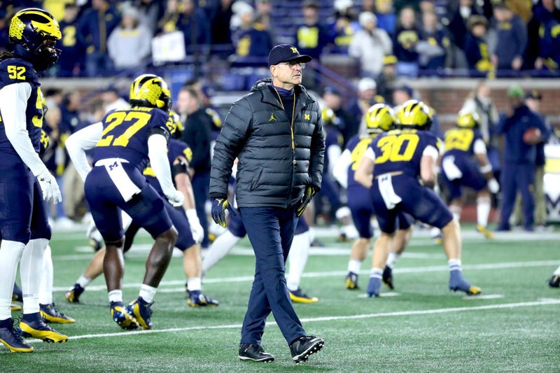 Michigan coach Jim Harbuagh