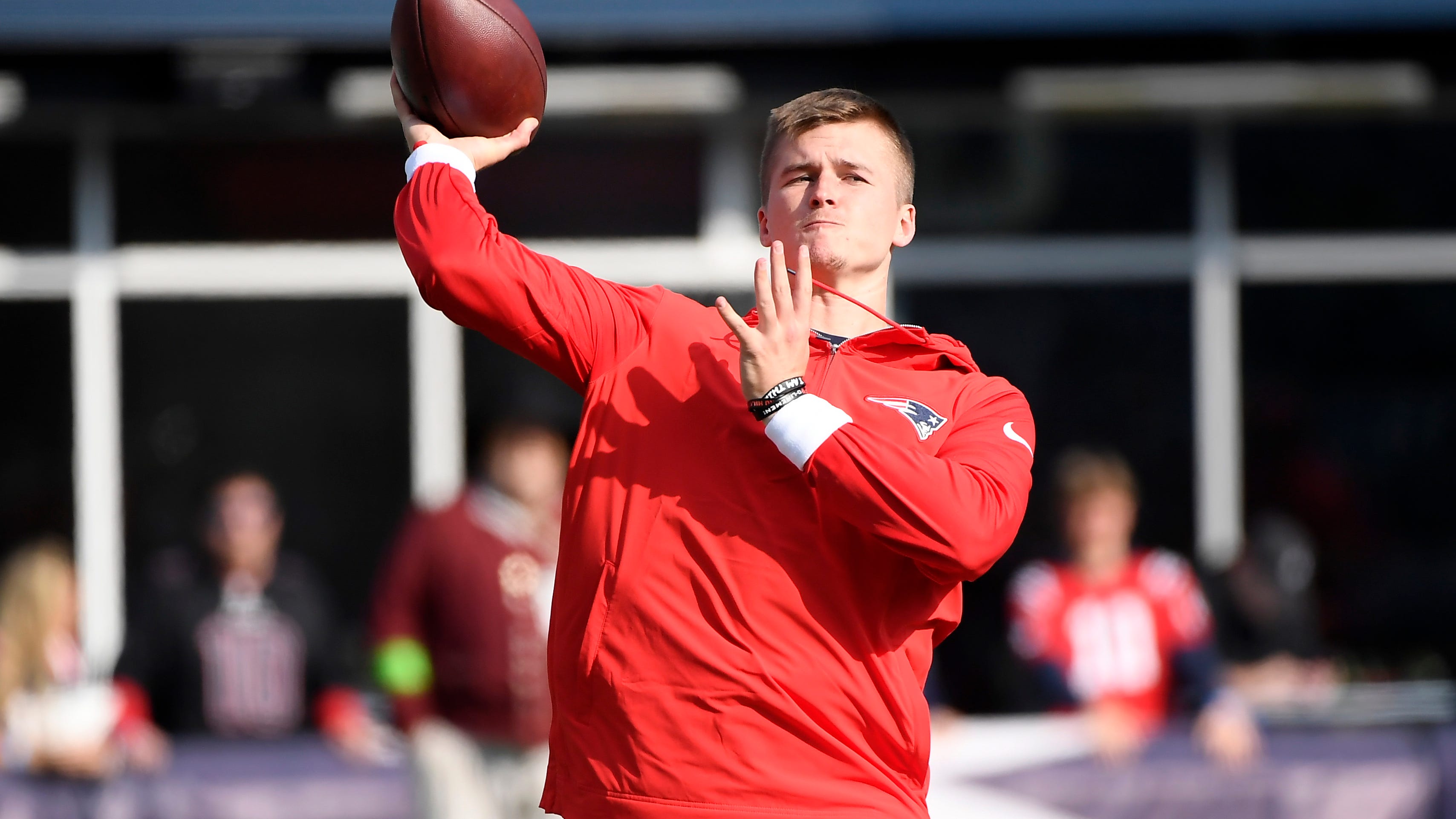 Patriots Practice Report: Bailey Zappe the main man at Wednesday session