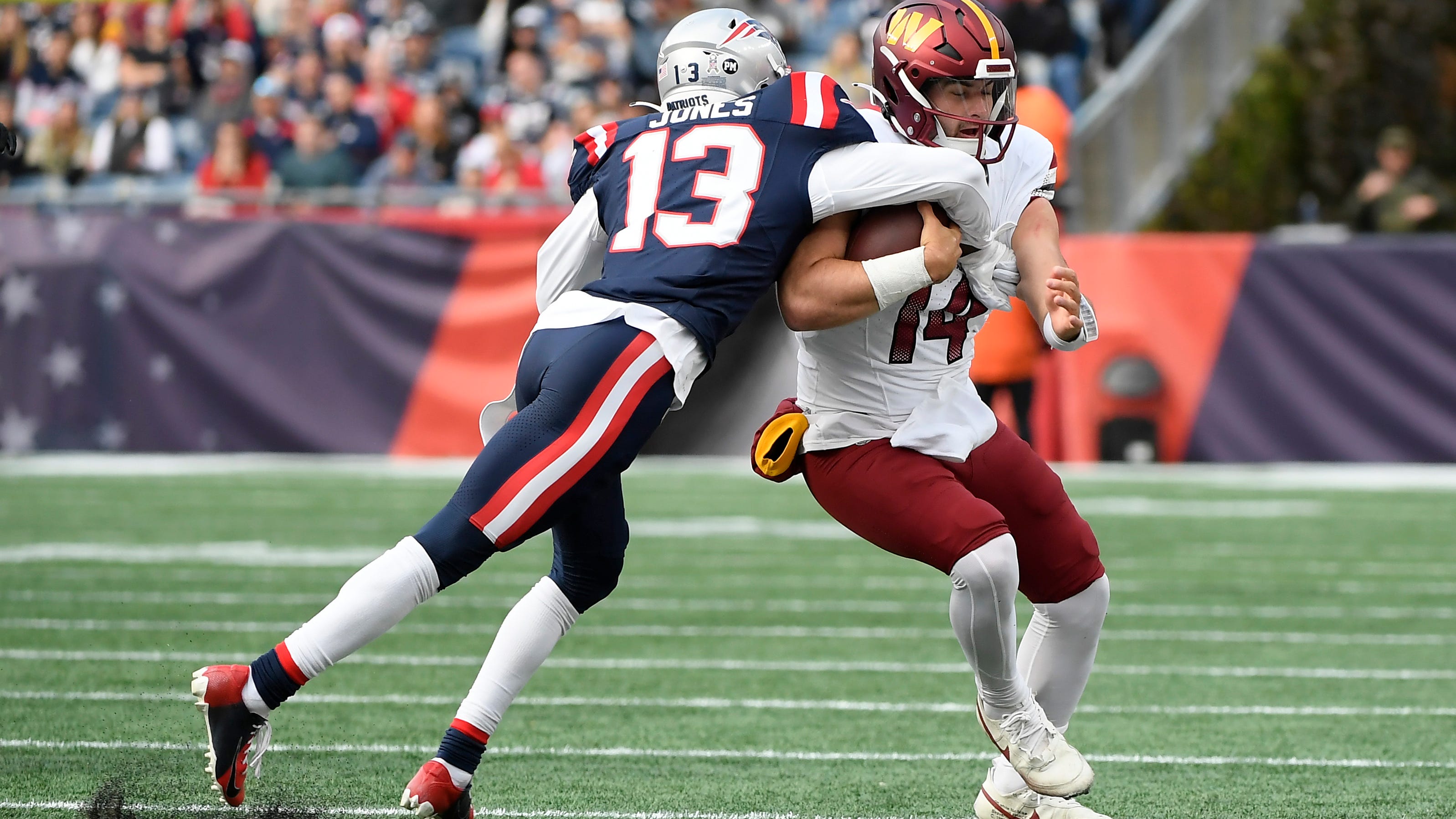 Patriots CBs coach gives insight as to why J.C. Jackson, Jack Jones didn't start on Sunday