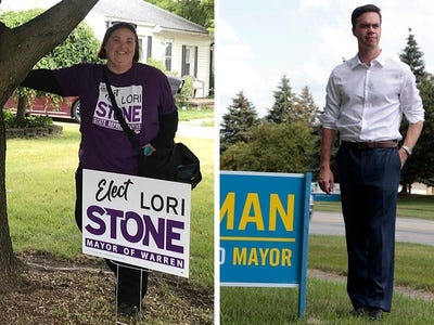 Lori Stone and Kevin Coleman